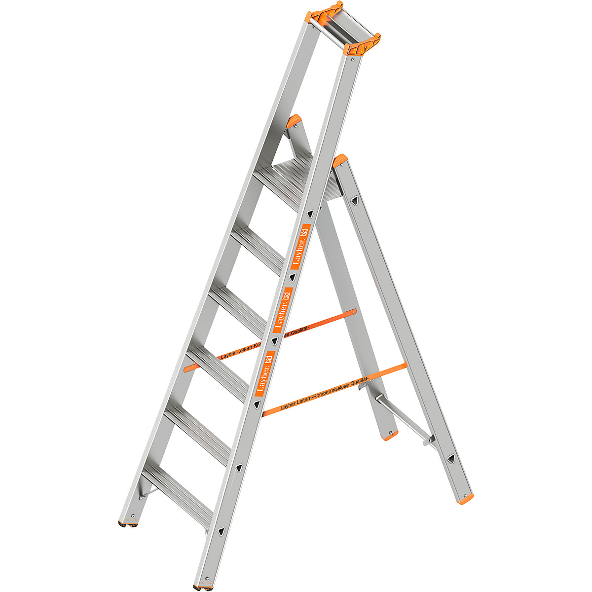 Scară dublă cu trepte – Layher