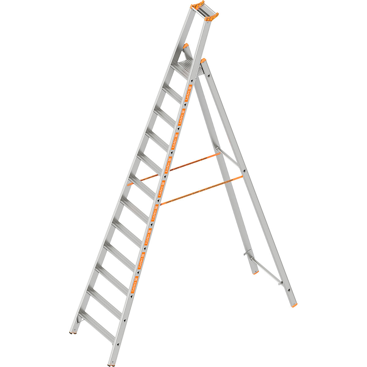Scară dublă cu trepte – Layher