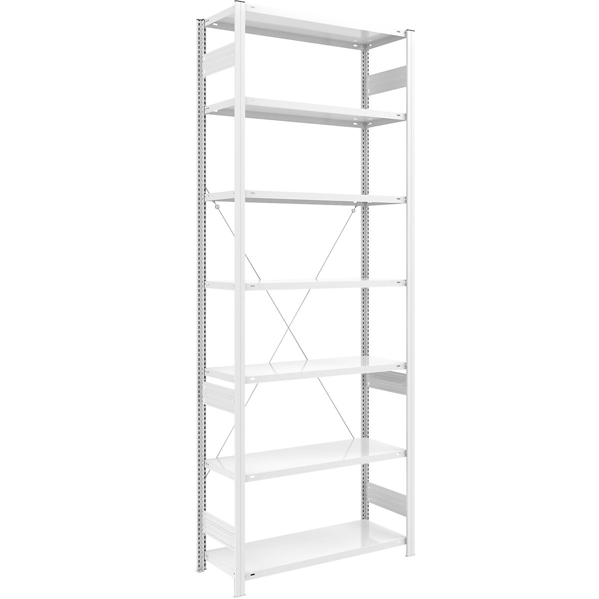 Scaffale a innesto AntiBak®, antibatterico – eurokraft pro, altezza scaffale 3000 mm, scaffale portante, larghezza ripiani 1000 mm, profondità ripiani 500 mm-0
