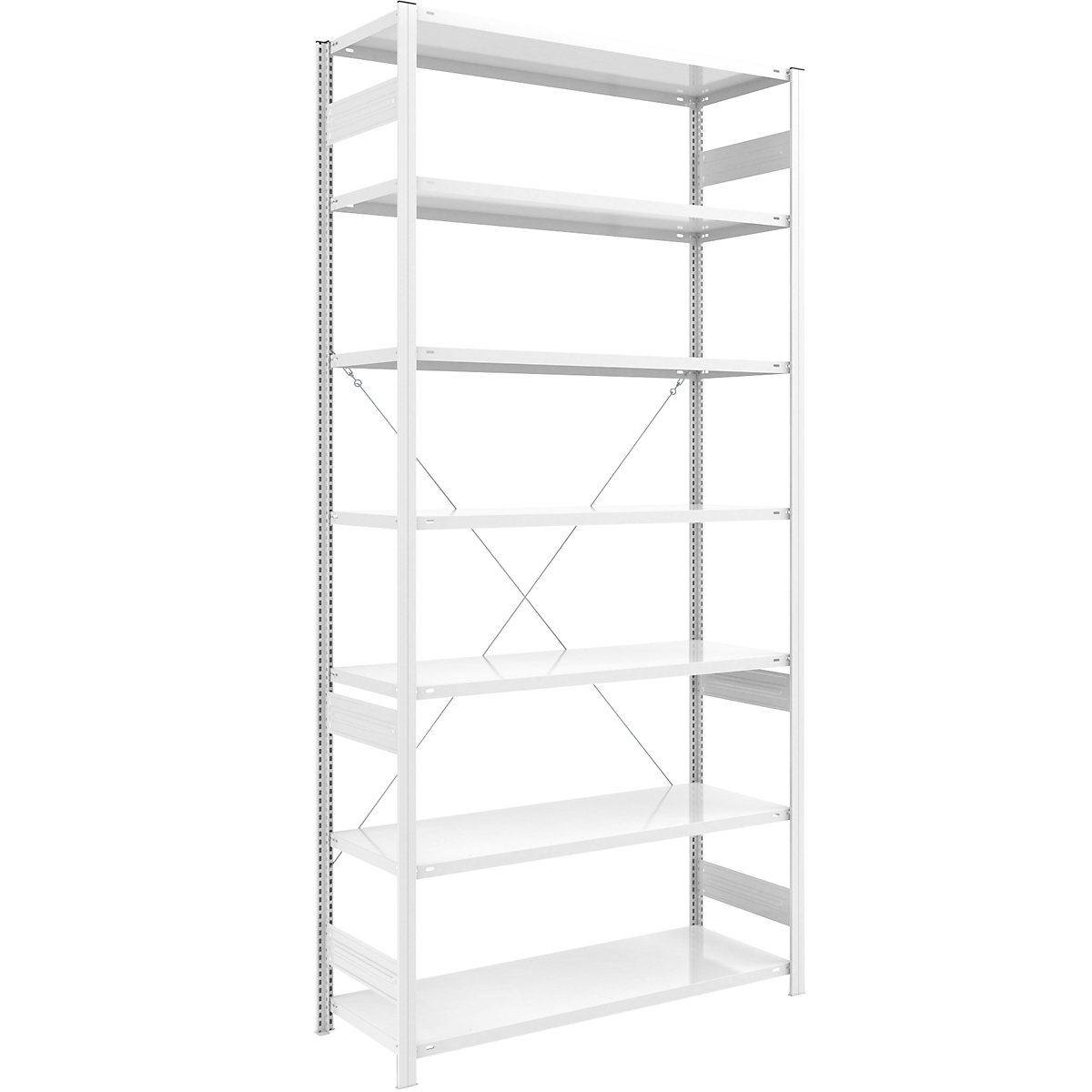 Scaffale a innesto AntiBak®, antibatterico – eurokraft pro, altezza scaffale 3000 mm, scaffale portante, larghezza ripiani 1300 mm, profondità ripiani 600 mm-0