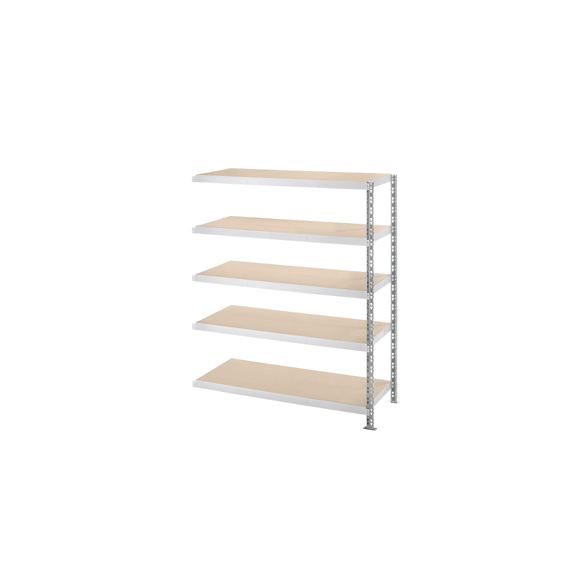 Scaffale a innesto a campata larga con ripiani in truciolato, profondità 700 mm, scaffale aggiuntivo, alt. x largh. 1820 x 1525 mm-0