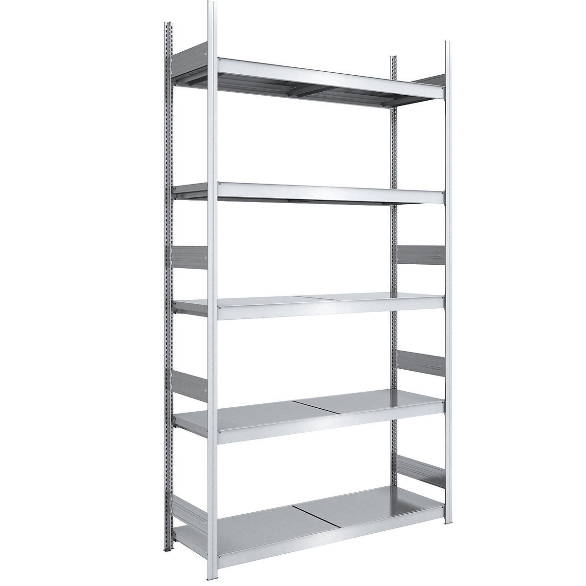 Scaffale a innesto con ripiani in acciaio – hofe, altezza 3000 mm, larghezza ripiani 1500 mm, profondità ripiani 600 mm, scaffale portante-0