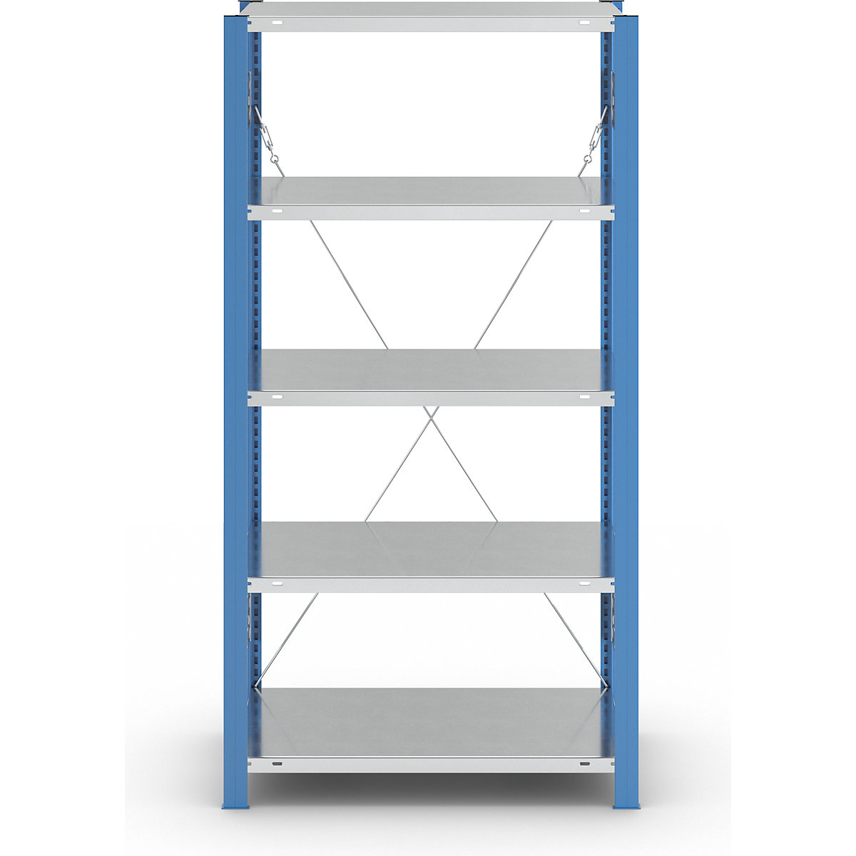Scaffale a innesto, struttura leggera – eurokraft pro (Foto prodotto 369)-368