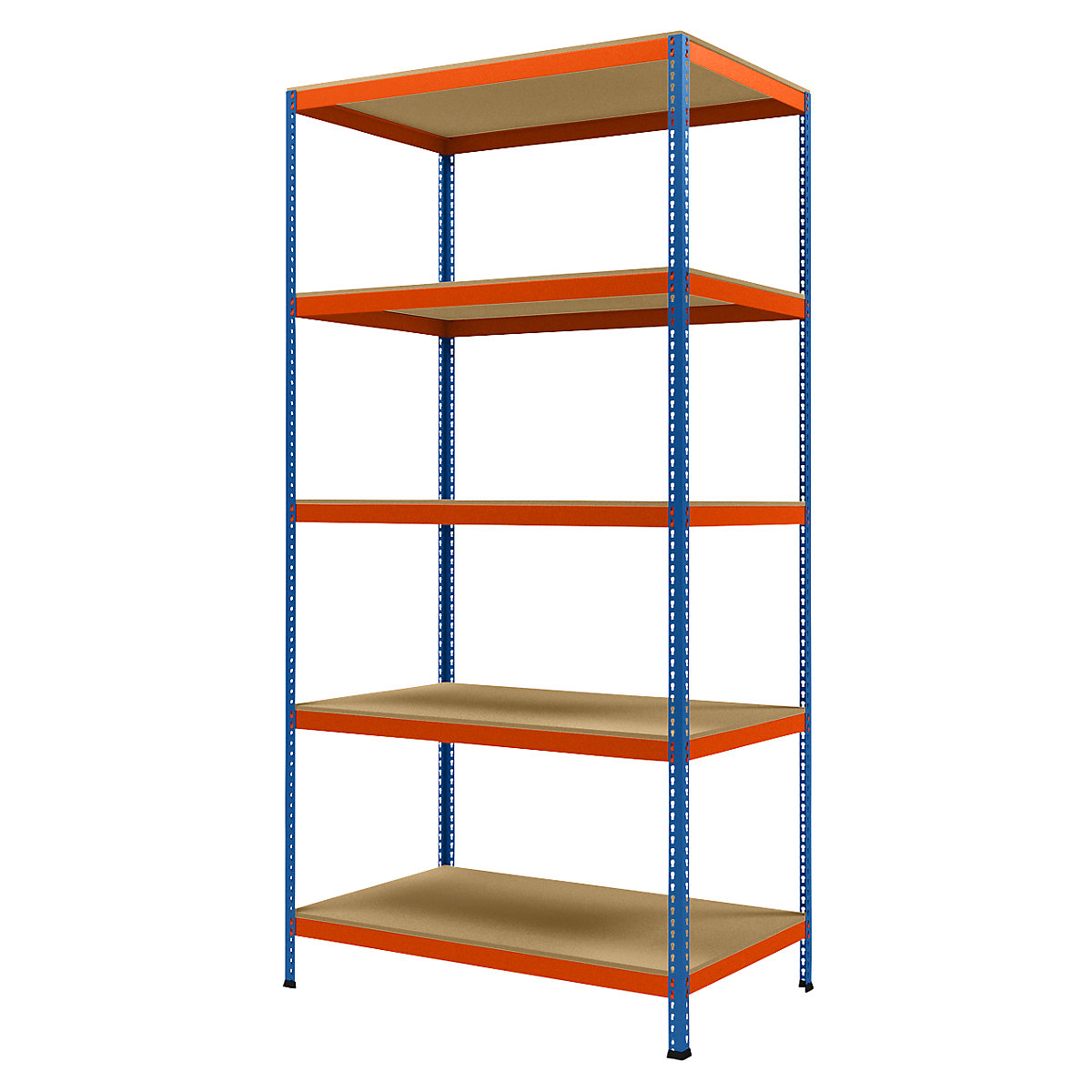 Scaffale a ripiani grandi per carichi pesanti, altezza 3048 mm, profondità totale 926 mm, larghezza 1536 mm-0