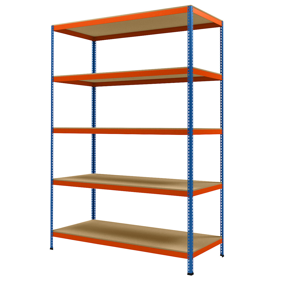 Scaffale a ripiani grandi per carichi pesanti, altezza 3048 mm, profondità totale 926 mm, larghezza 2146 mm-0
