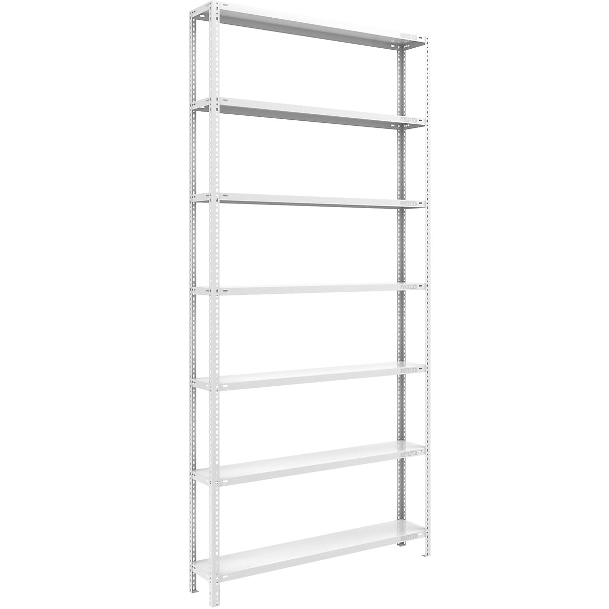 Scaffale a vite, struttura leggera, verniciato a polvere – eurokraft pro, altezza scaffale 3000 mm, larghezza ripiano 1300 mm, profondità 300 mm, scaffale portante-0