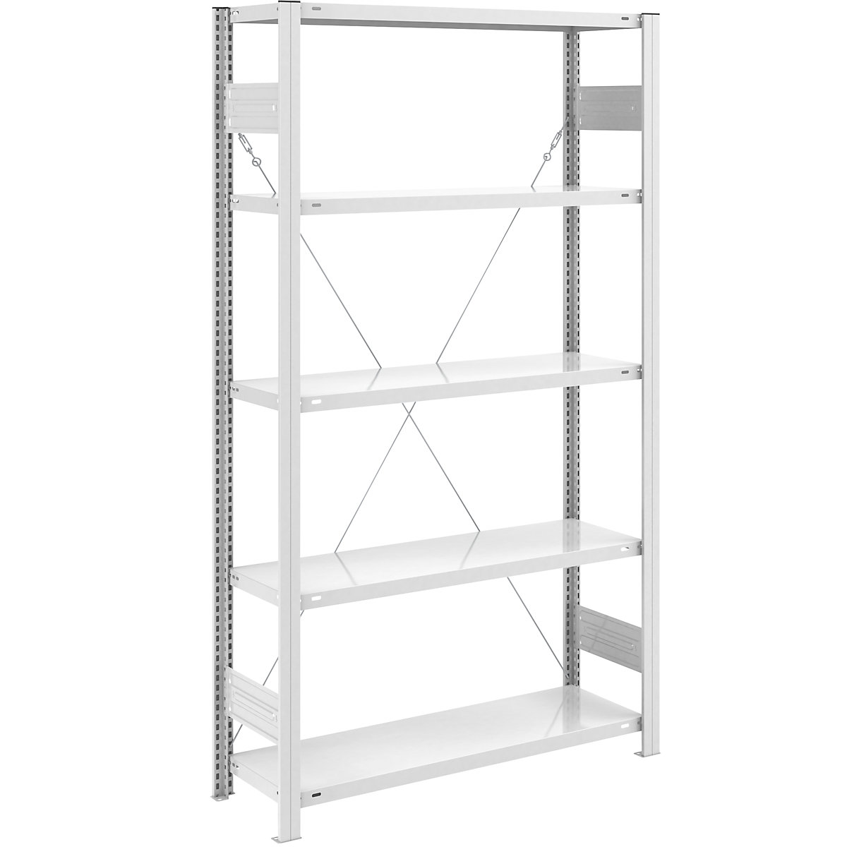 Scaffale a innesto ESD – eurokraft pro, altezza scaffale 2000 mm, scaffale portante, largh. x prof. ripiano 1000 x 400 mm-0
