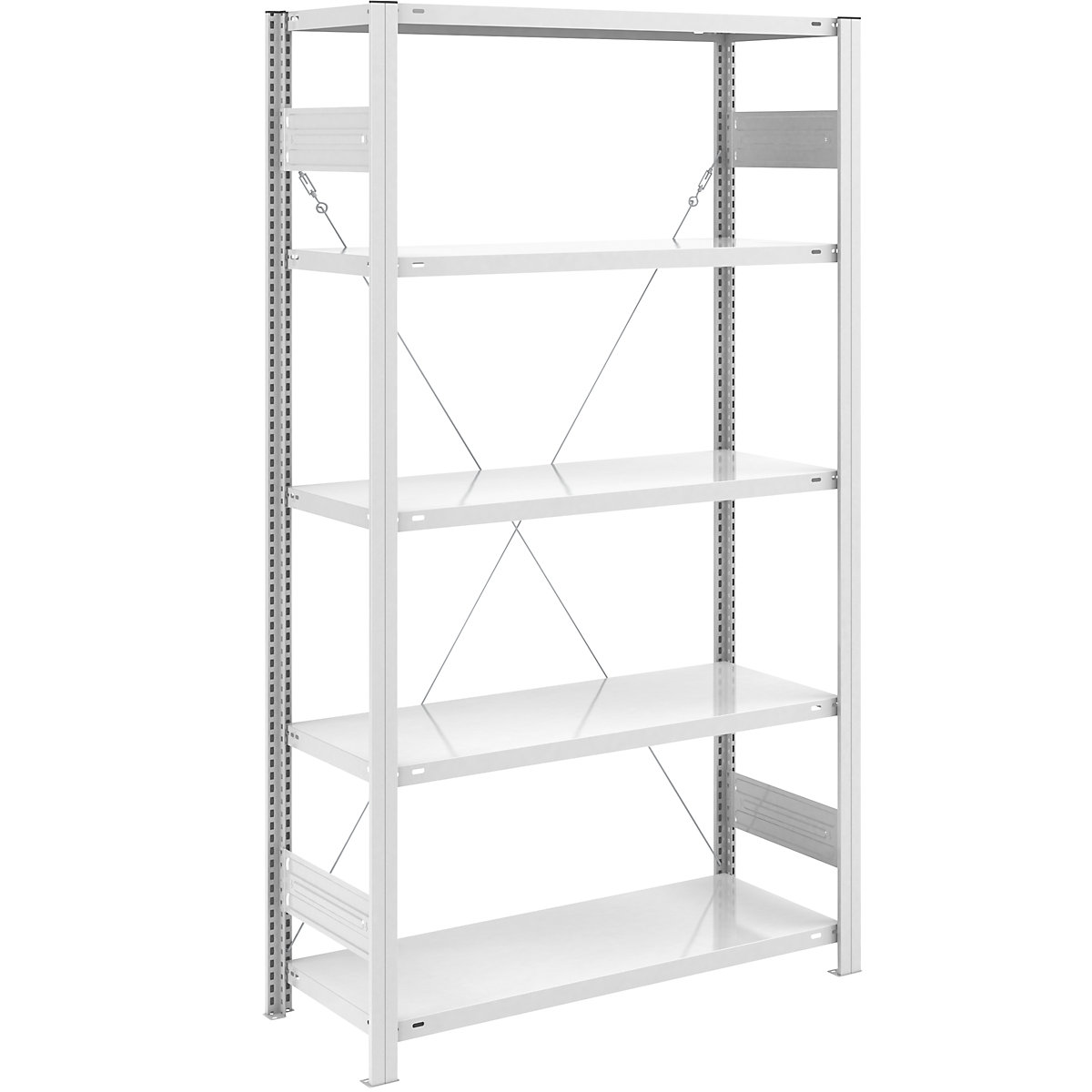Scaffale a innesto ESD – eurokraft pro, altezza scaffale 2000 mm, scaffale portante, largh. x prof. ripiano 1000 x 500 mm-0