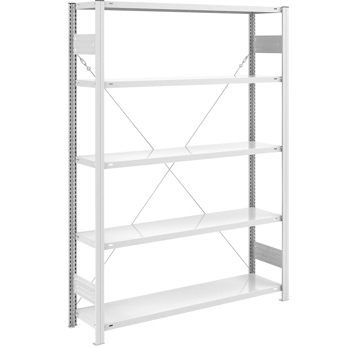 Scaffale a innesto ESD – eurokraft pro, altezza scaffale 2000 mm, scaffale portante, largh. x prof. ripiano 1300 x 400 mm-0