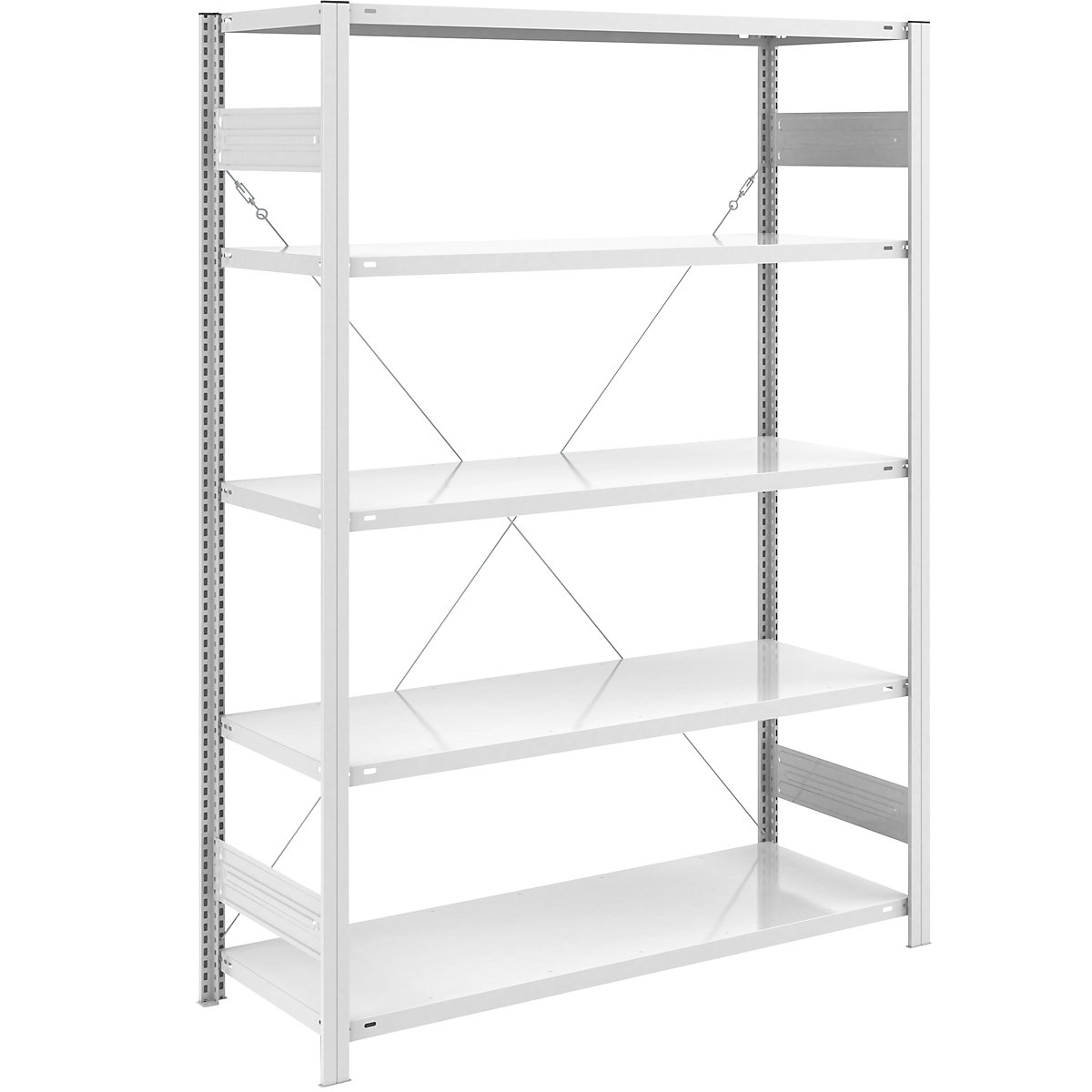 Scaffale a innesto ESD – eurokraft pro, altezza scaffale 2000 mm, scaffale portante, largh. x prof. ripiano 1300 x 600 mm-0