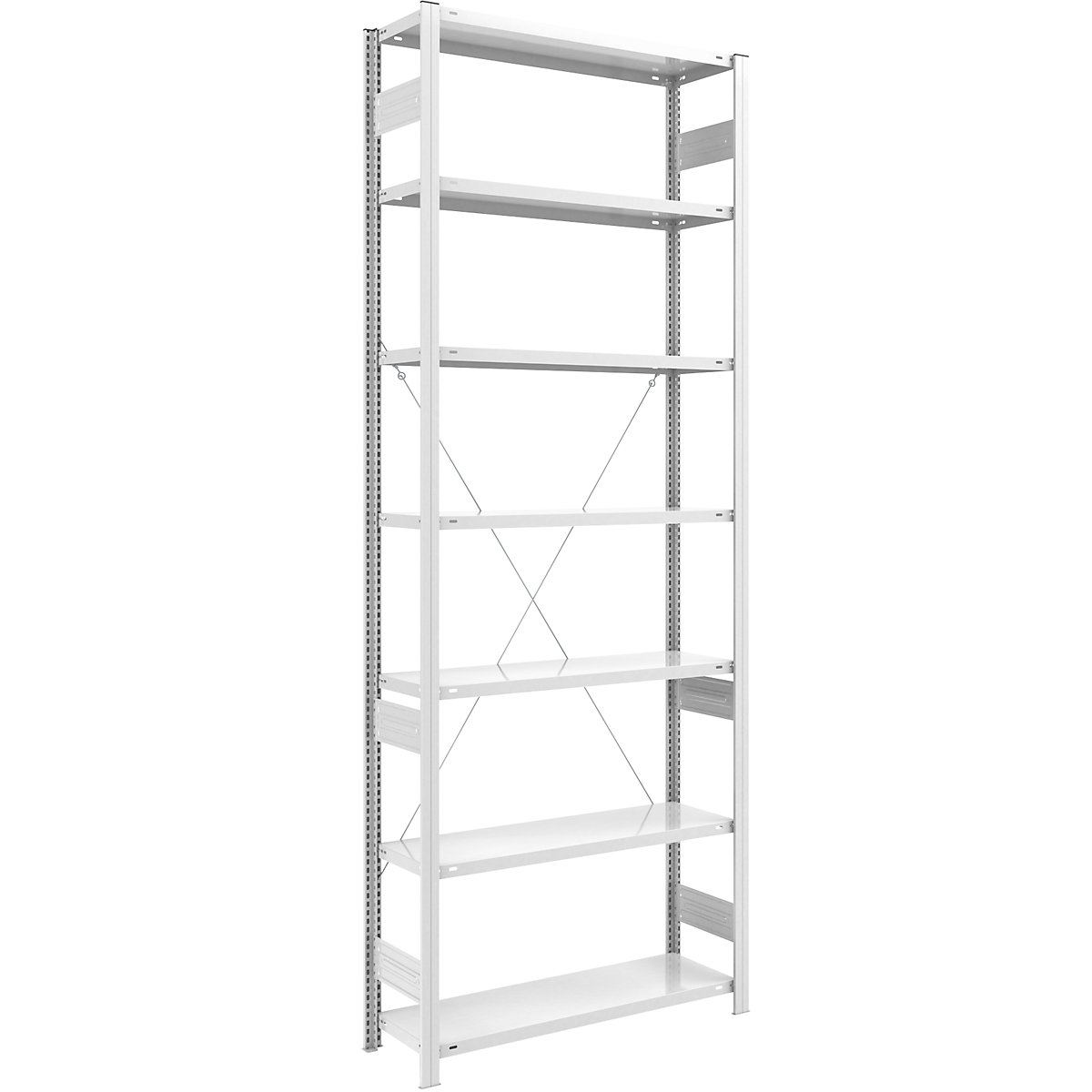 Scaffale a innesto ESD – eurokraft pro, altezza scaffale 3000 mm, scaffale portante, largh. x prof. ripiano 1000 x 400 mm-0