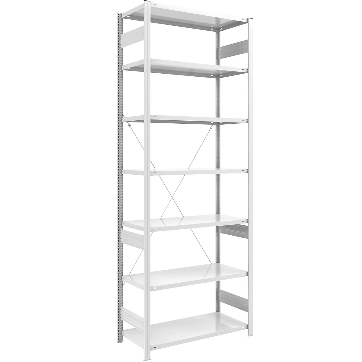 Scaffale a innesto ESD – eurokraft pro, altezza scaffale 3000 mm, scaffale portante, largh. x prof. ripiano 1000 x 600 mm-0