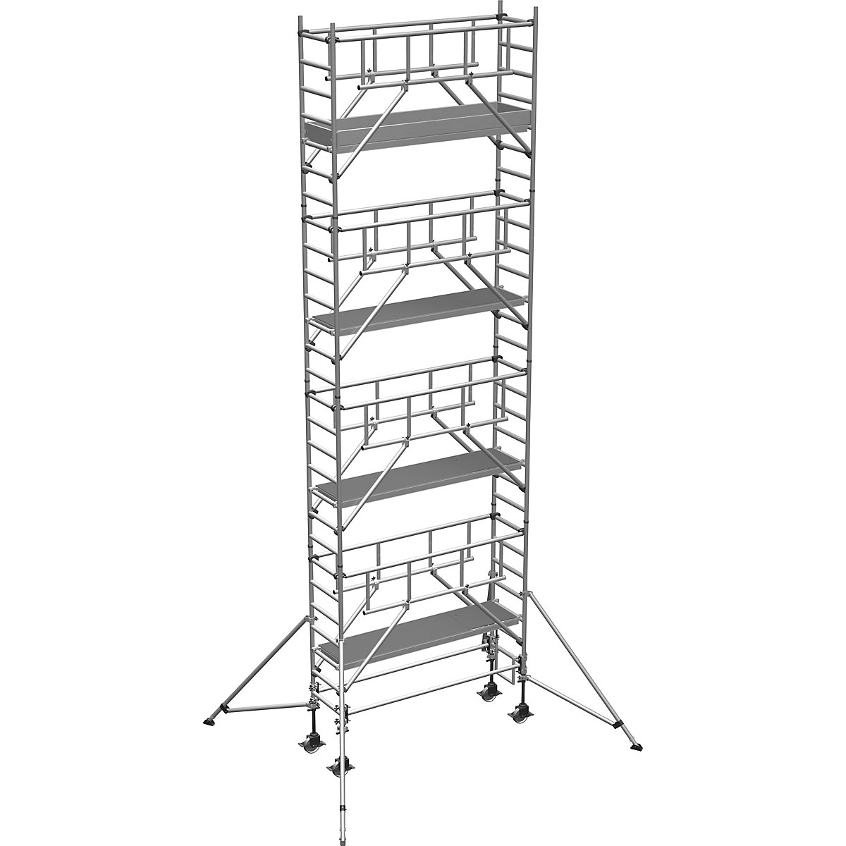 Trabattello mobile S-PLUS – ZARGES