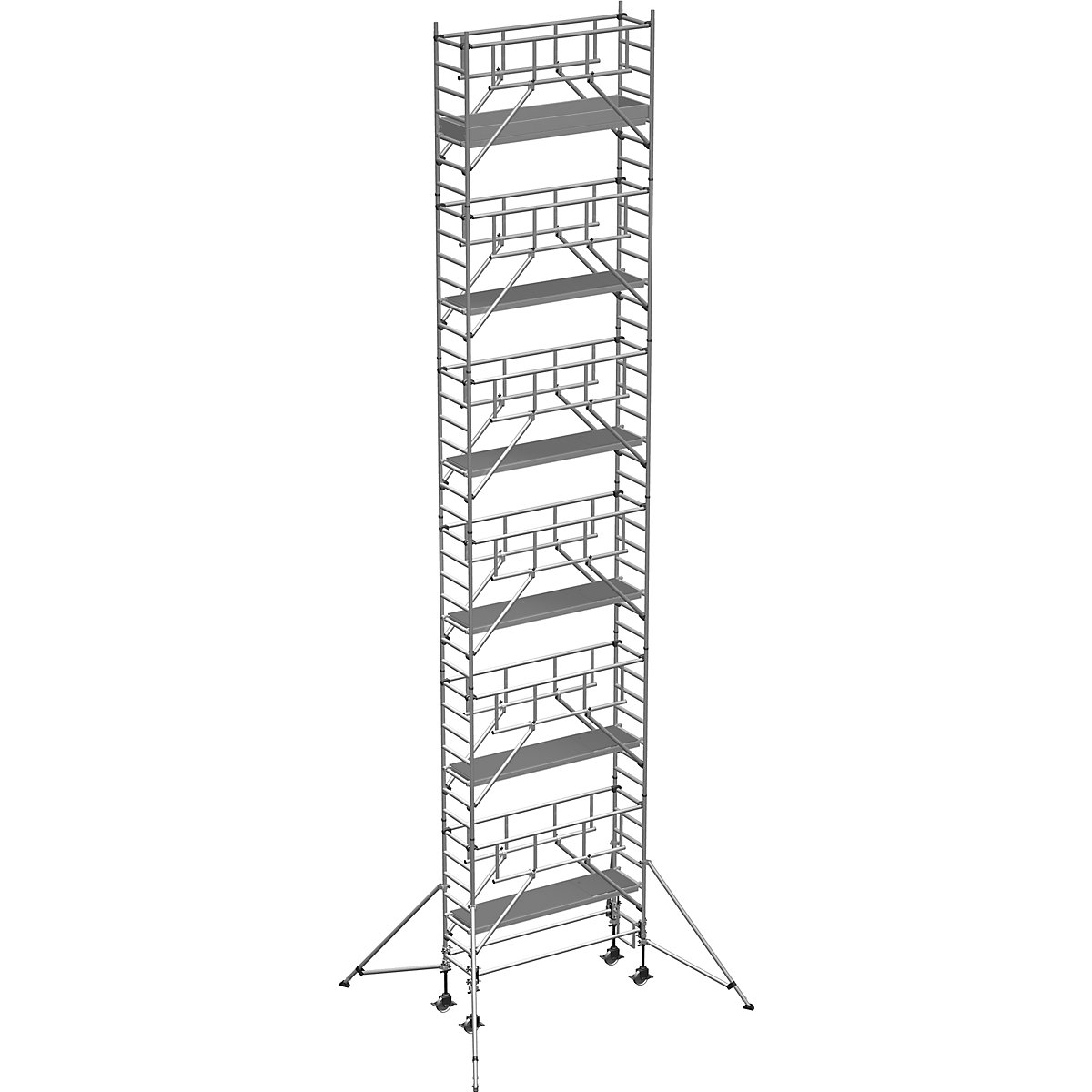 Trabattello mobile S-PLUS – ZARGES