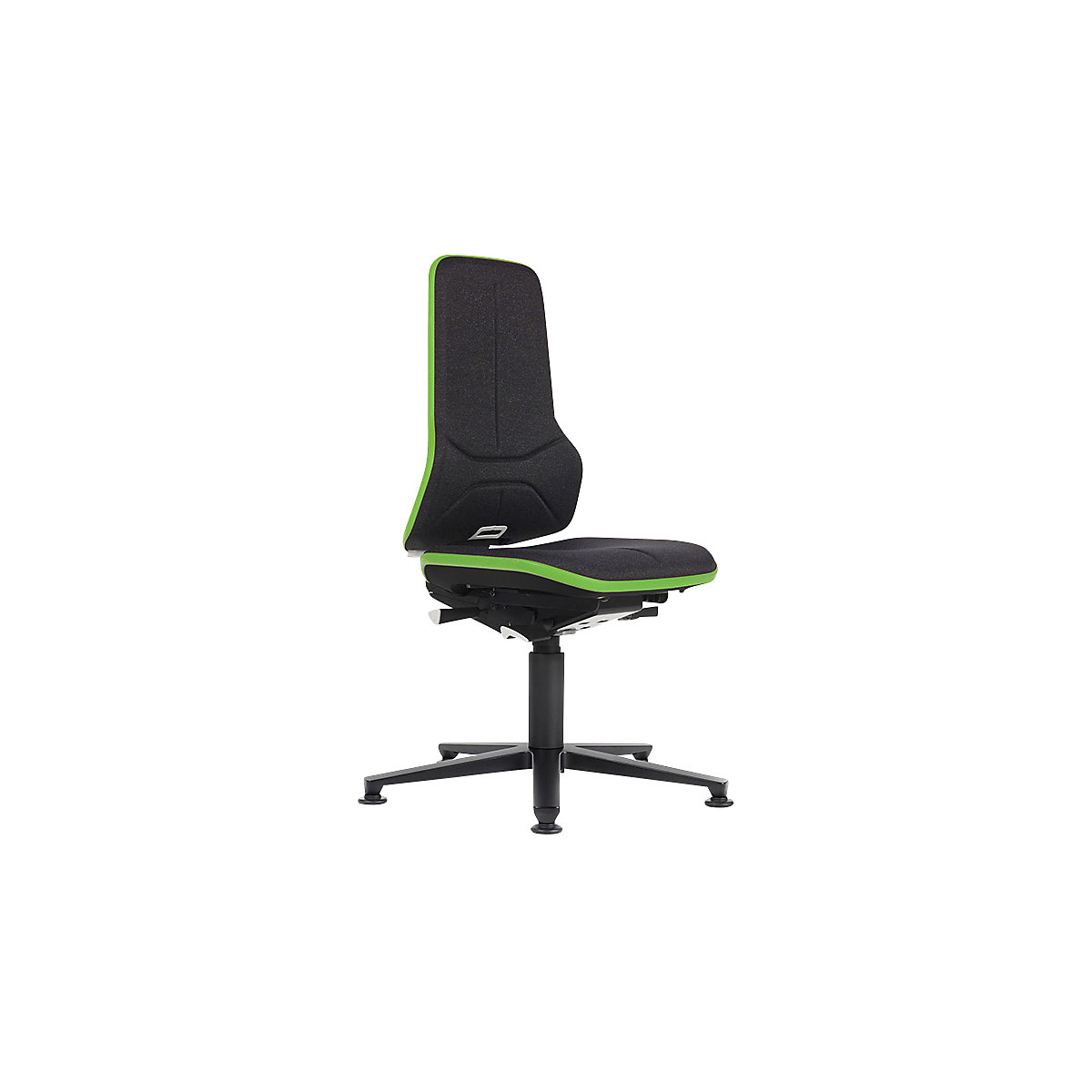 Scaun rotativ de lucru NEON ESD, glisoare – bimos