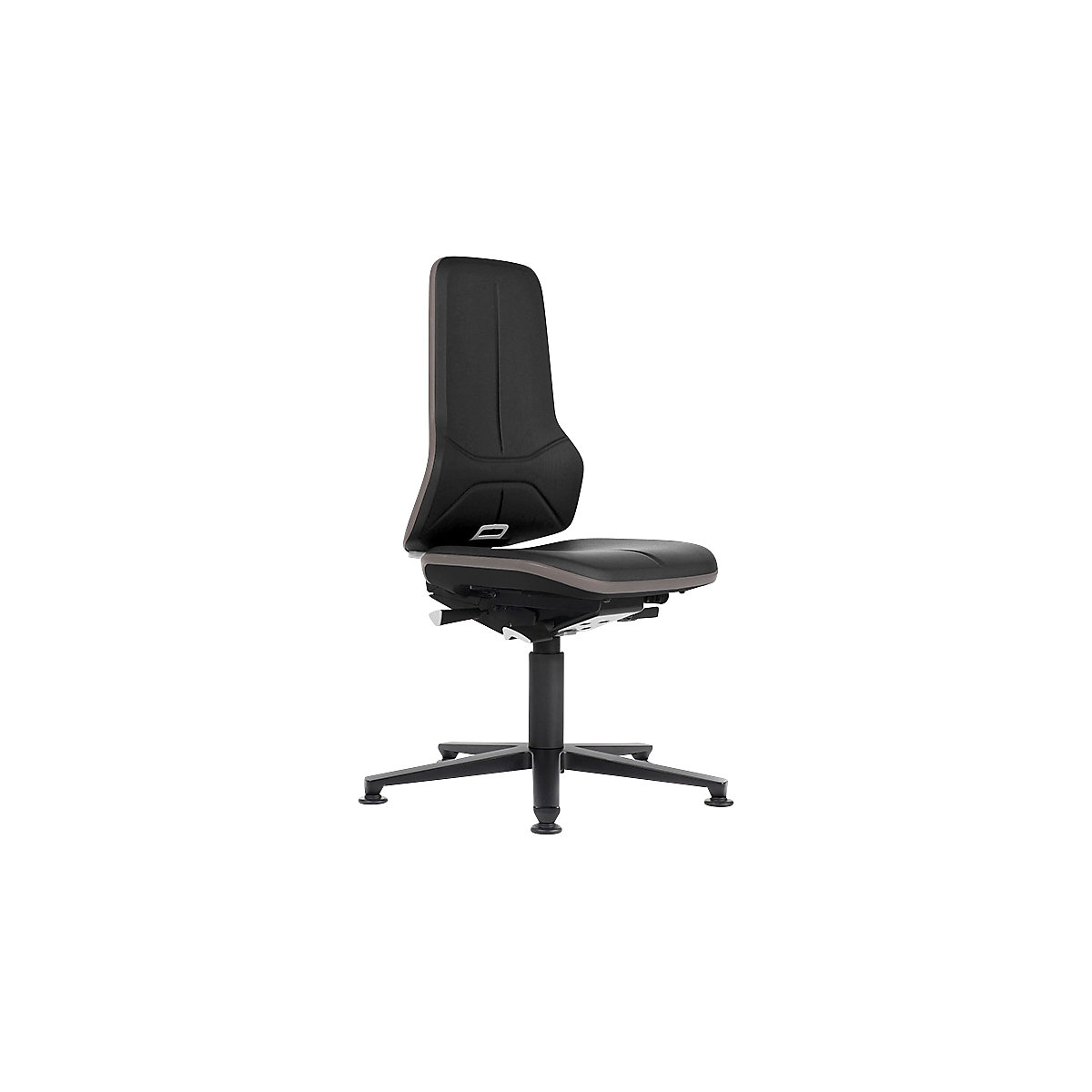 Scaun rotativ de lucru NEON ESD, glisoare – bimos