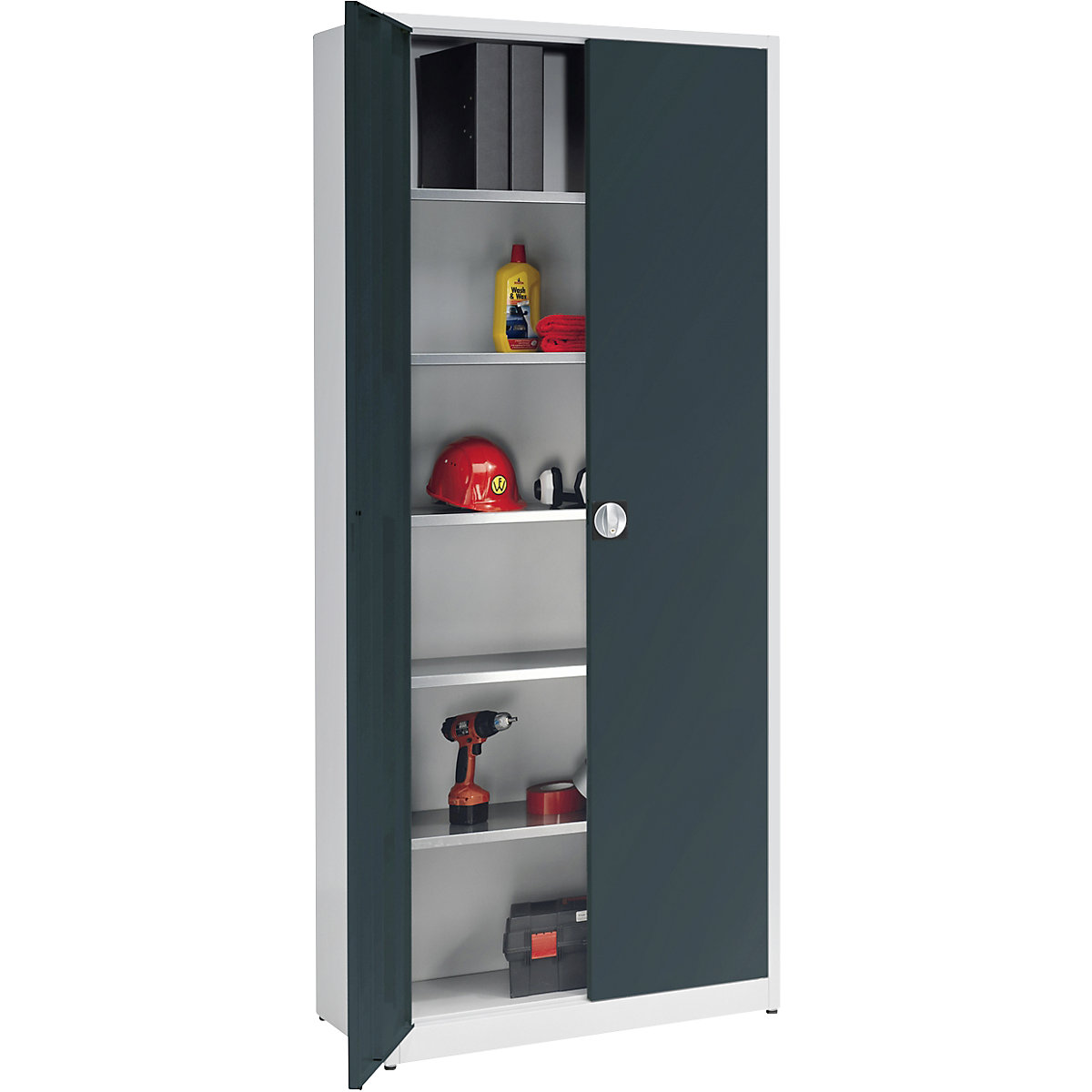 Extrahoher Universalschrank mauser (Produktabbildung 2)-1