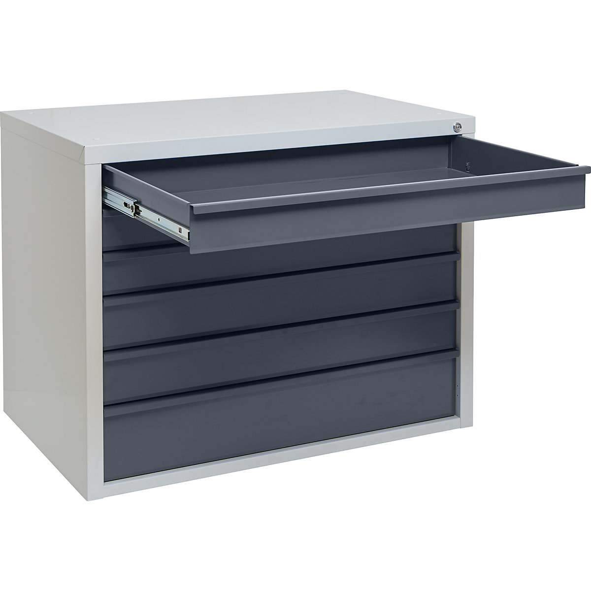 Schubladenschrank, 6 Schubladen, Breite 1050 mm, Front anthrazit-0