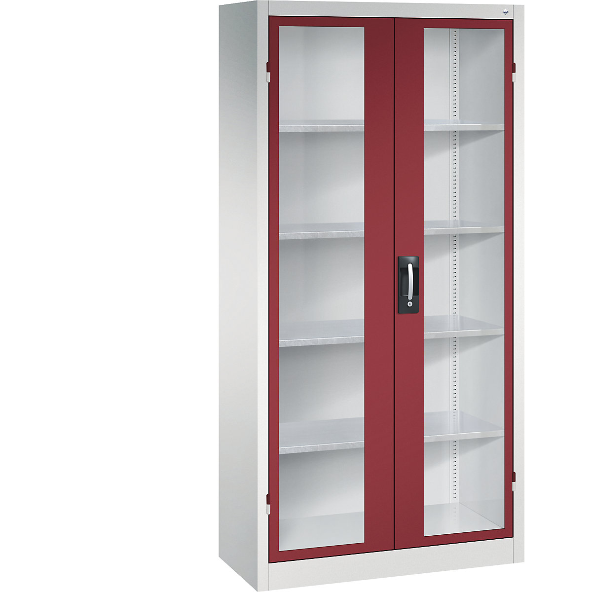 Sichtfenster-Flügeltürschrank C+P (Produktabbildung 2)-1