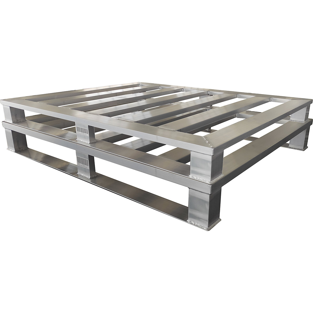 Aluminium flat pallet (Product illustration 3)-2