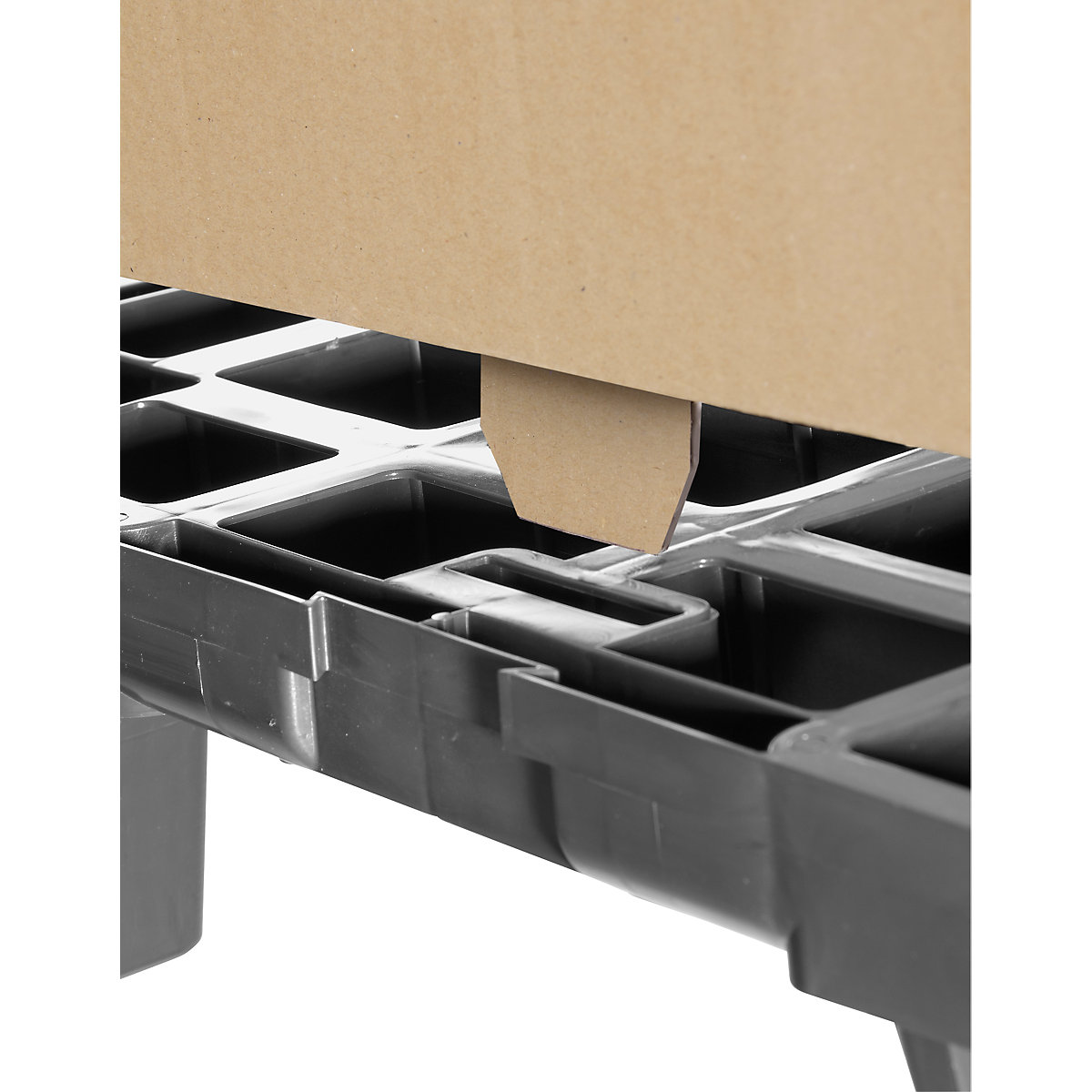 Display pallet made of plastic – eurokraft basic (Product illustration 6)-5