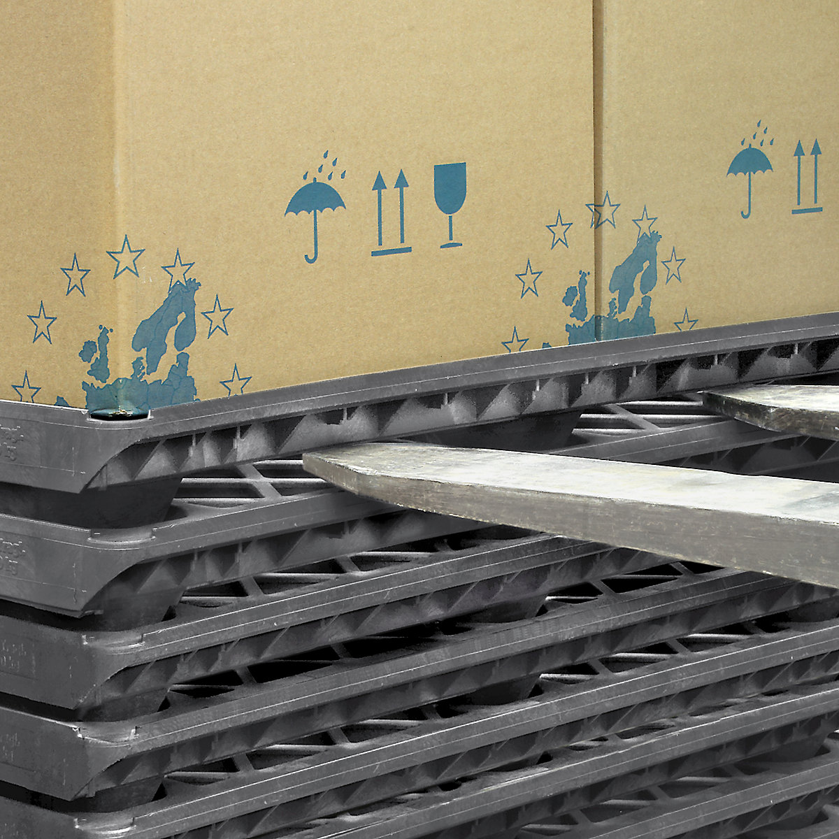 Euro pallet made of plastic (Product illustration 5)-4
