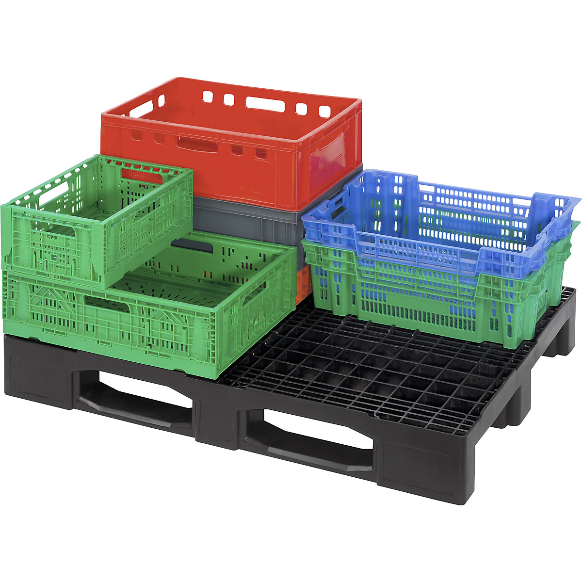 Heavy duty non-returnable pallets, pack of 10 (Product illustration 3)-2
