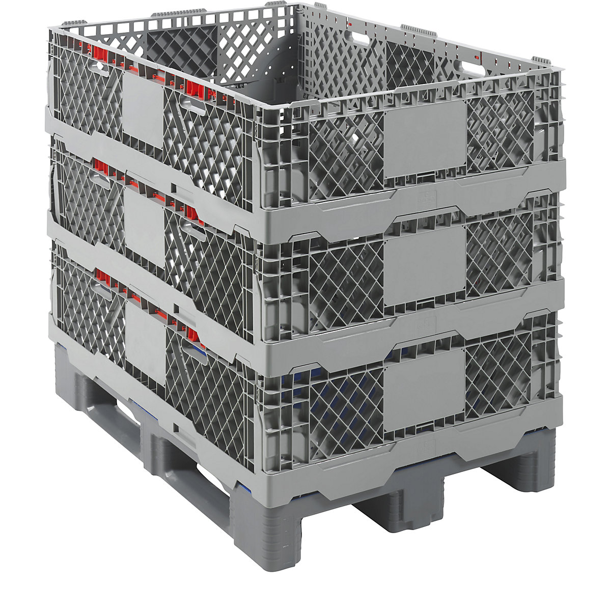 Pallet collar, HDPE, perforated (Product illustration 10)-9