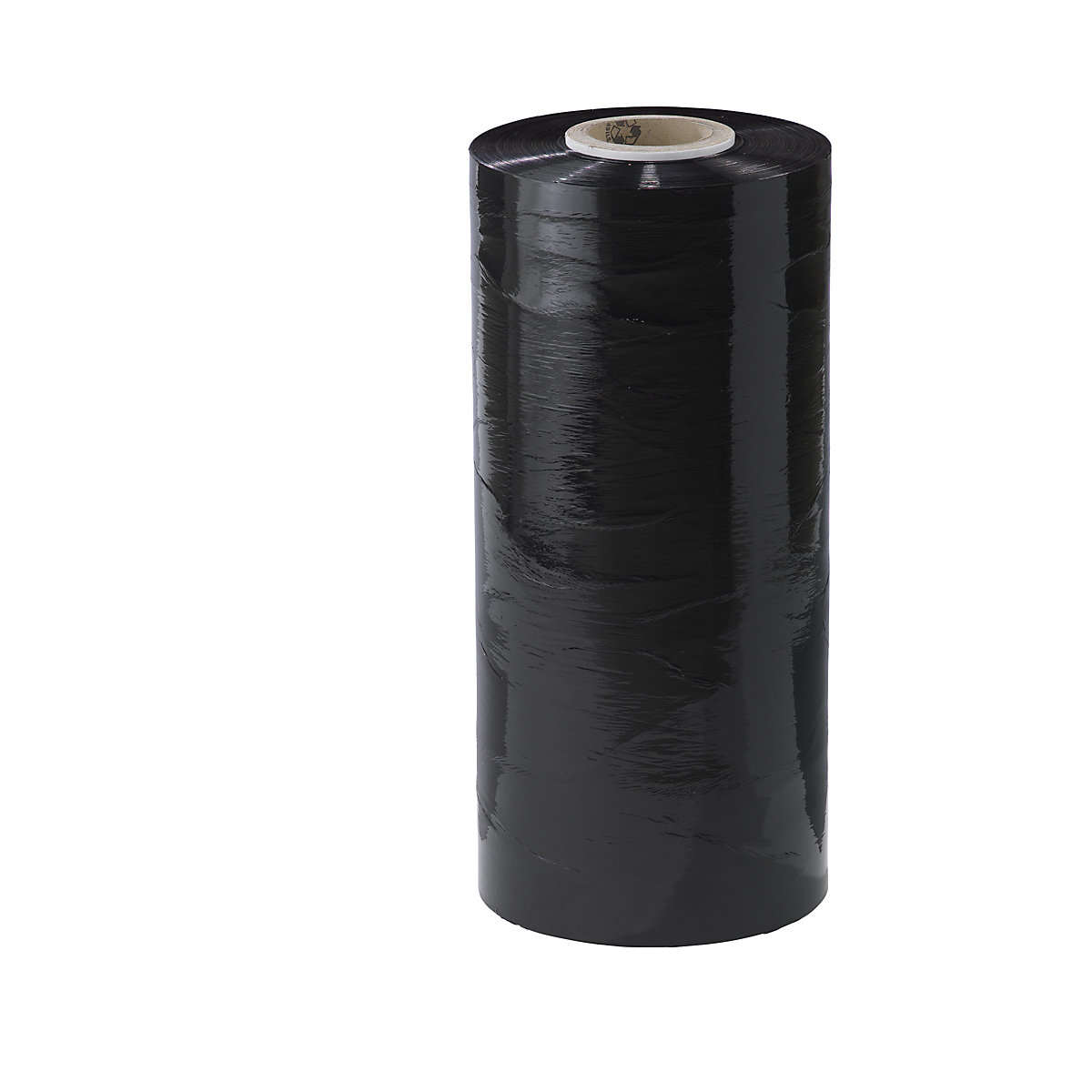 PE machine stretch film, width 500 mm, 1+ packs, film thickness 23 µm, pack of 15, black-1