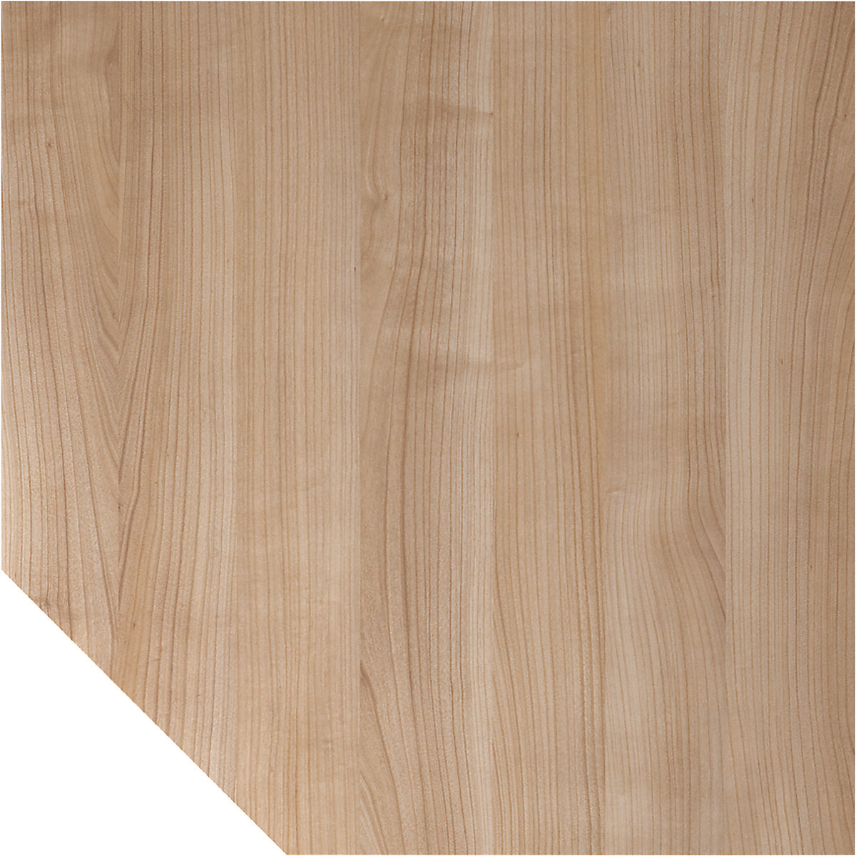Angolare di raccordo – eurokraft pro, trapezoidale, con montante regolabile in altezza, noce / alluminio brillante-0