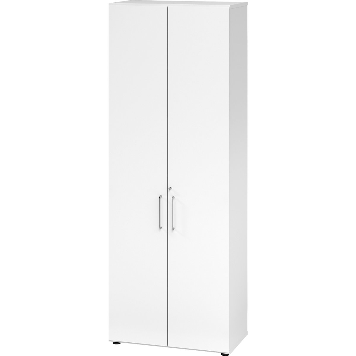 Szafa biurowa VERA-ZWO, wys. x szer. x głęb. 2156 x 800 x 420 mm, 5 półek, biała-0