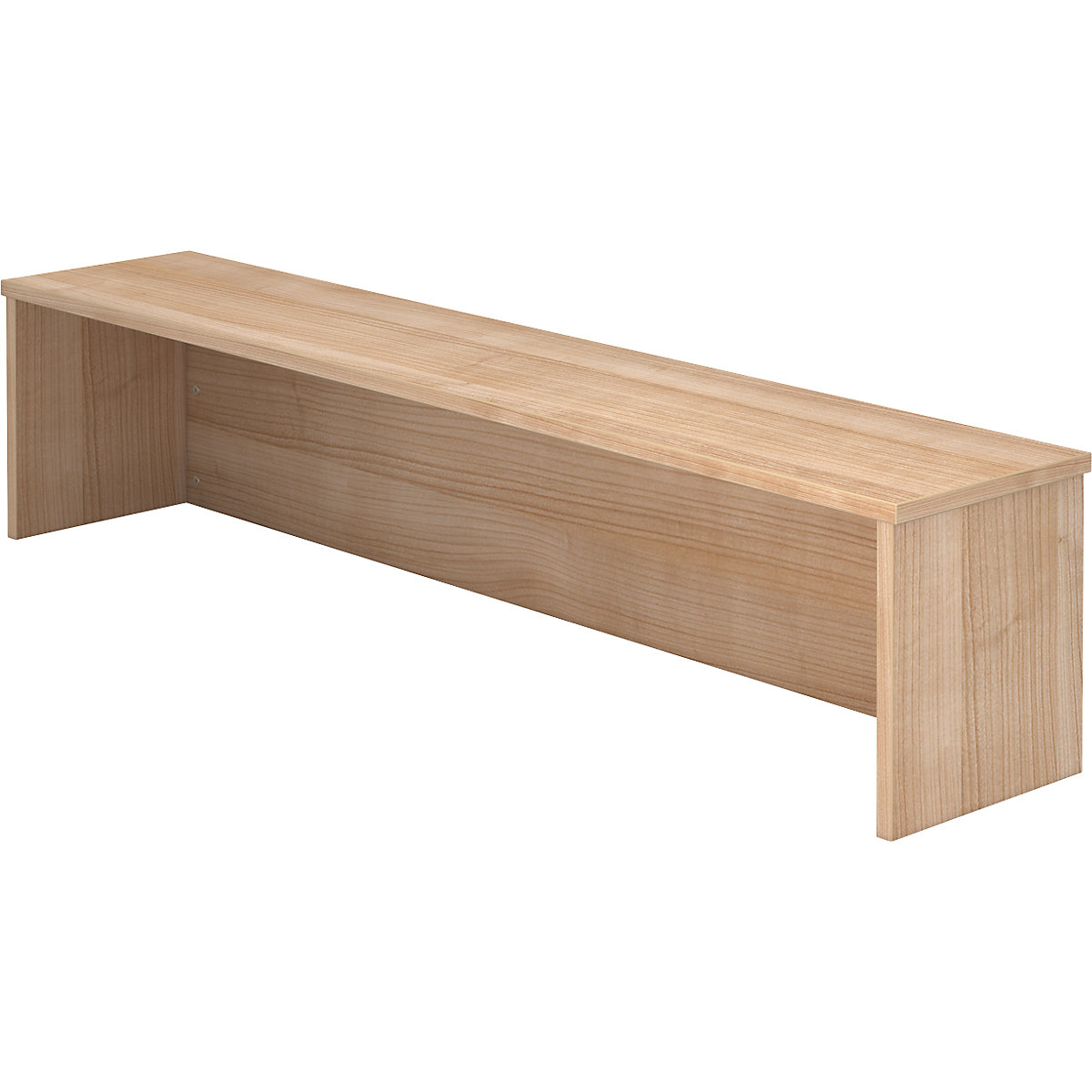 Extensie pentru tejghea, pentru birou 1600 mm lățime, nuc-0
