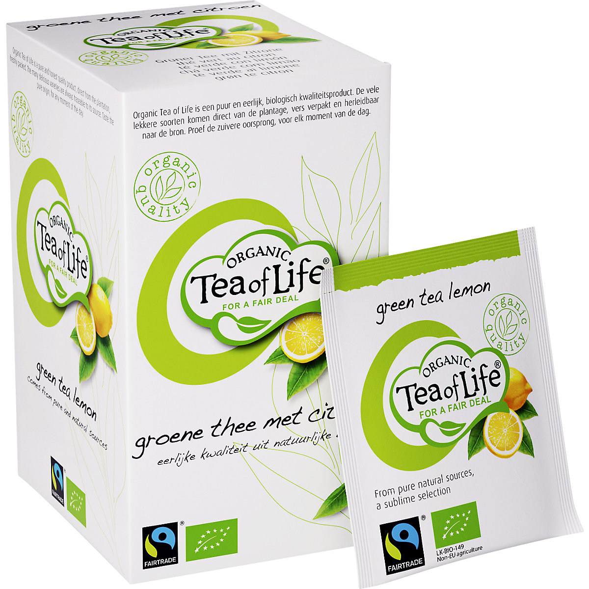 TEA OF LIFE Green Tea Lemon