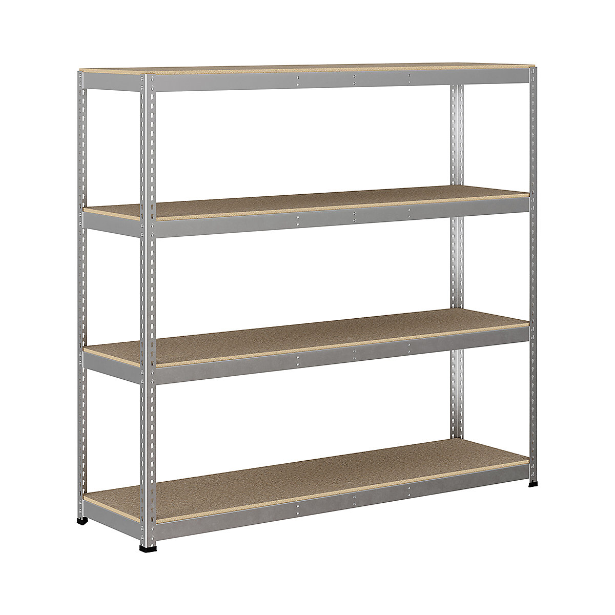 BiG400 1980mm High Racking, BiG400 1980mm High Racking, BiG400 Racking 1980h X 2135w X 610d Mm 4 Levels 400kg UDL Silver-78