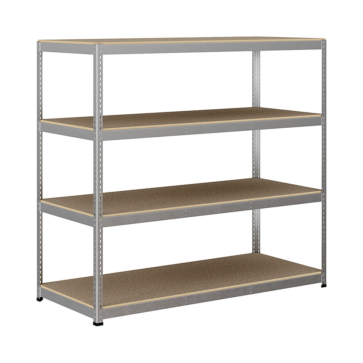 BiG400 1980mm High Racking, BiG400 1980mm High Racking, BiG400 Racking 1980h X 2135w X 915d Mm 4 Levels 400kg UDL Silver-166