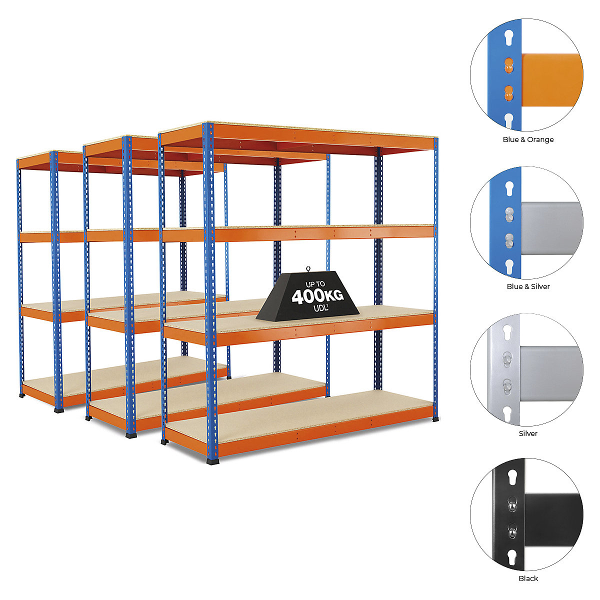 BiG400 Heavy-Duty Shelving Mega Deals (Product illustration 2)-1