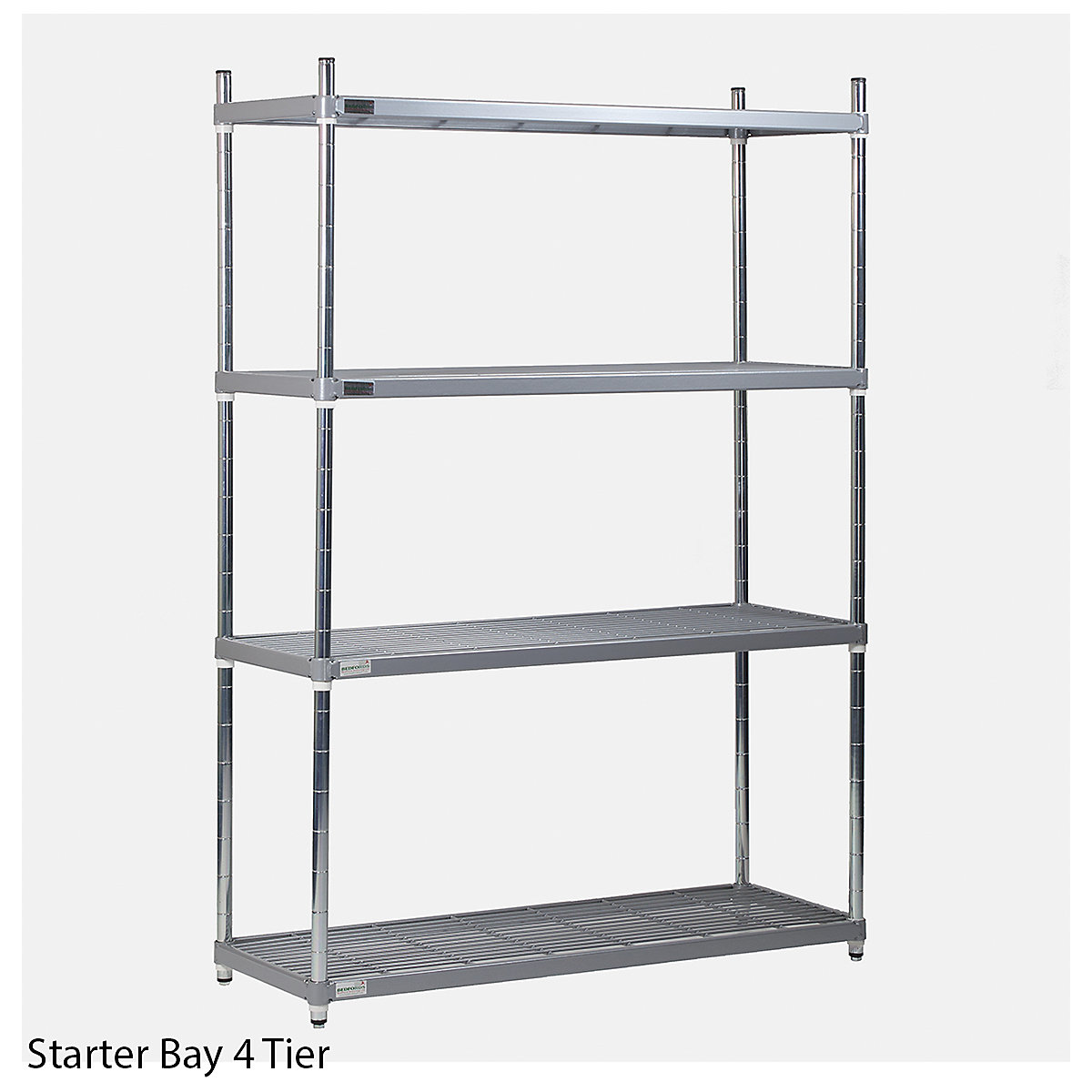4 Tier Nylon Quartermaster Cold Room Shelving (Product illustration 5)-4