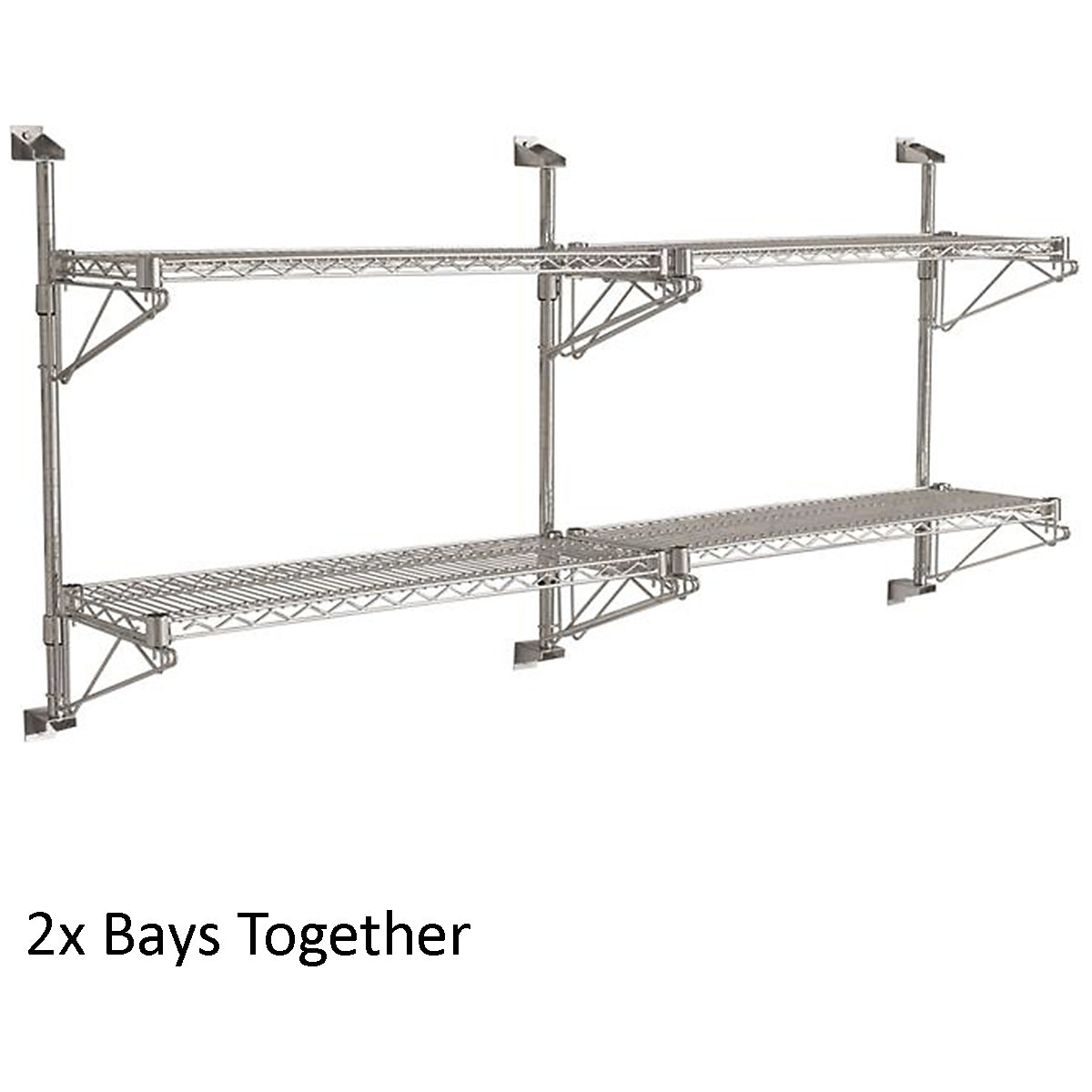 Eclipse Chrome Wall Shelving (Product illustration 2)-1
