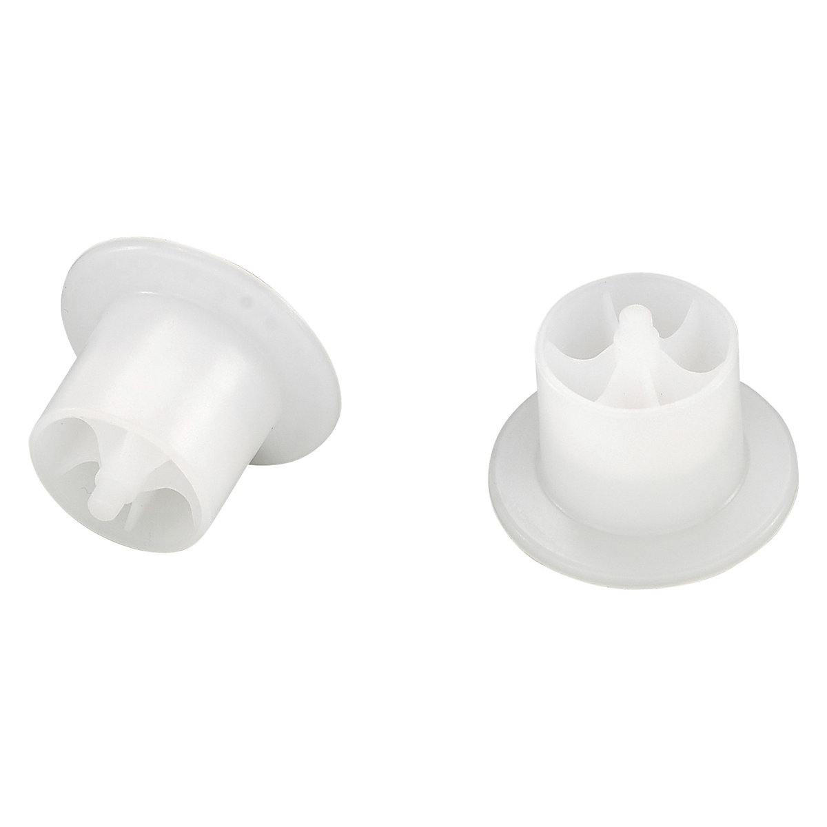 Medium Duty Roller Track with White Plastic Rollers (Product illustration 2)-1