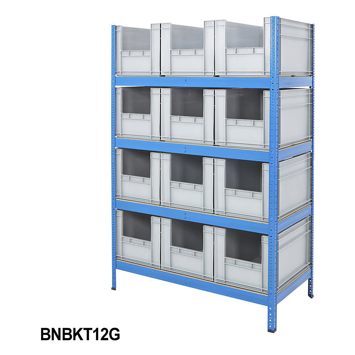 BiGDUG Essentials Euro Stacking Pick Bin Shelving Kits (Product illustration 6)-5