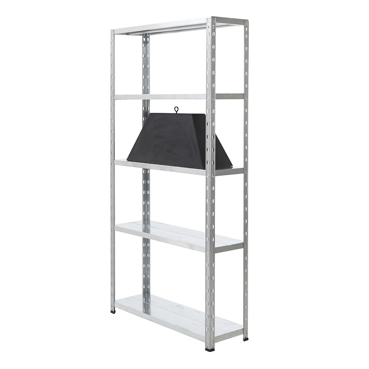Boltless shelving unit, completely zinc plated (Product illustration 2)-1