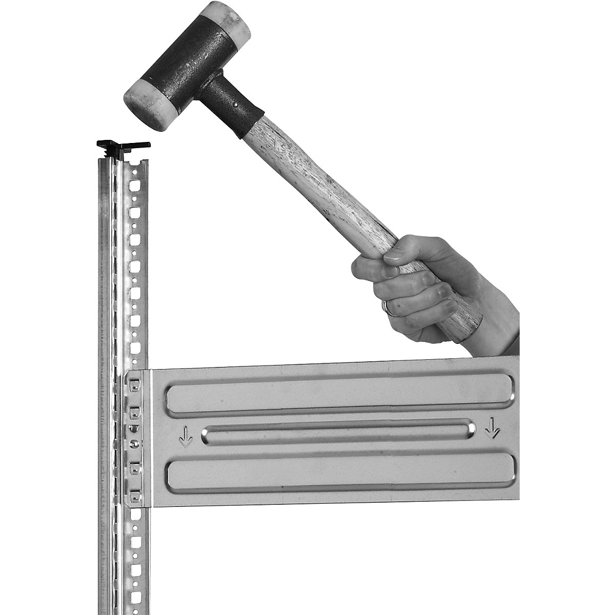 Boltless shelving unit – hofe (Product illustration 5)-4
