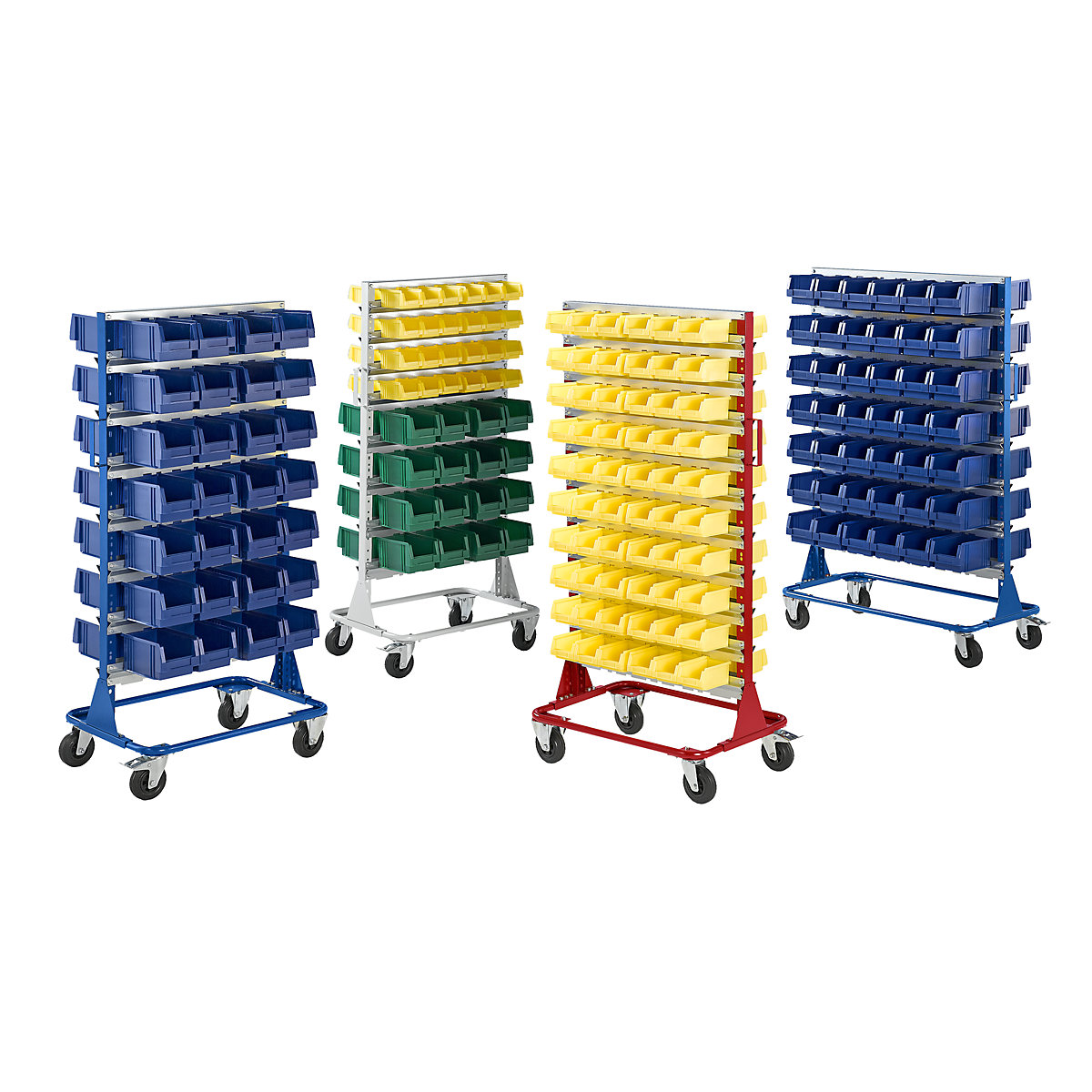 Mobile rack, height 1588 mm (Product illustration 2)-1