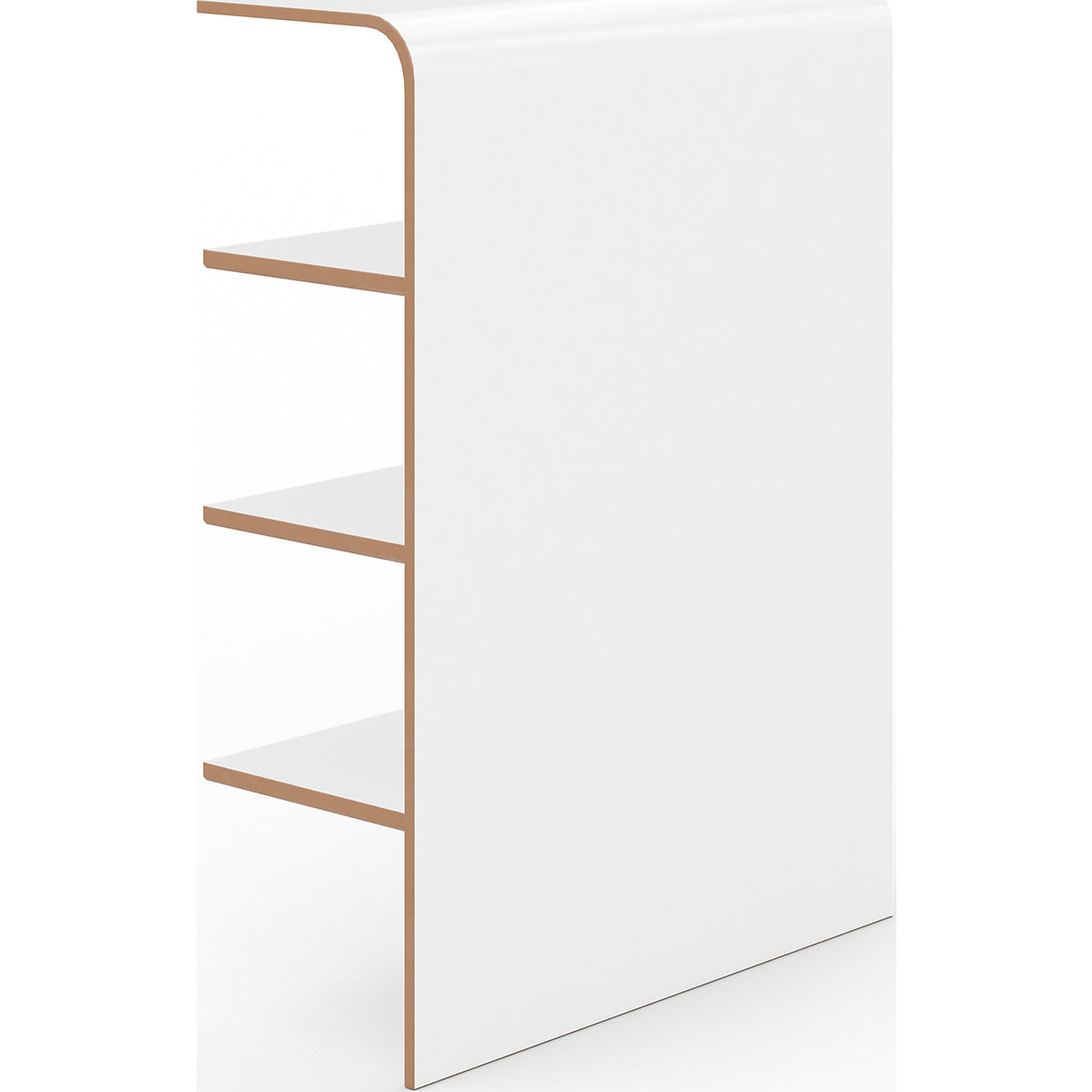 Lean to shelf unit – Tojo (Product illustration 2)-1