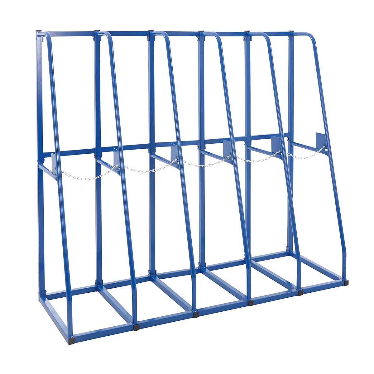 Extendable vertical storage rack