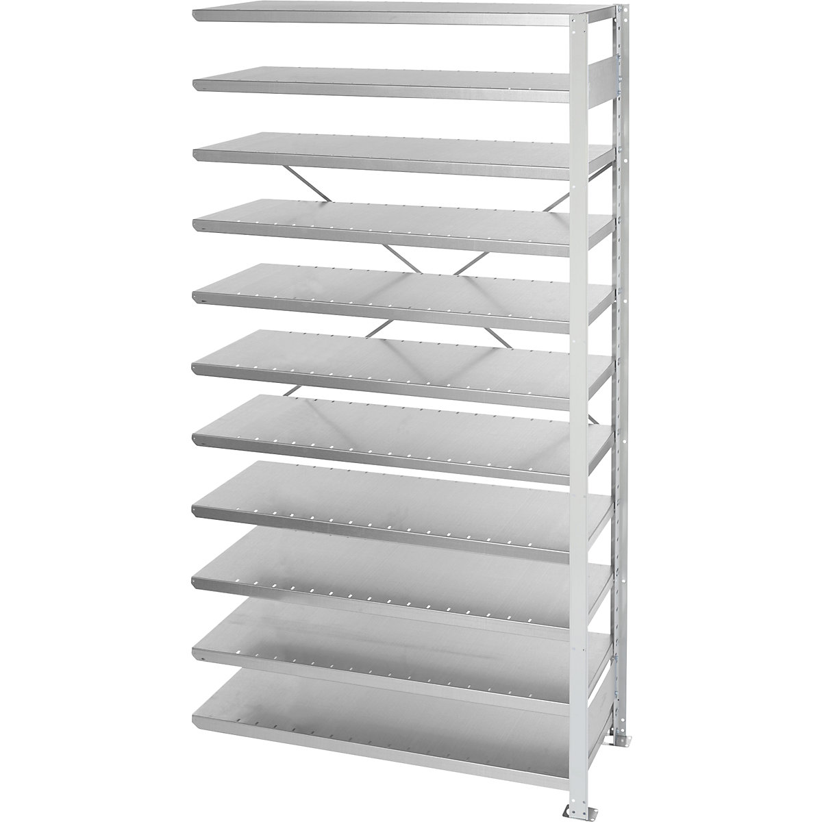 Boltless shelving unit for shelf bins - STEMO