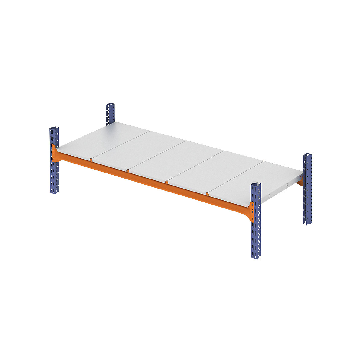Shelf for wide span shelving units