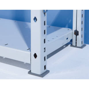 plastic coated shelving