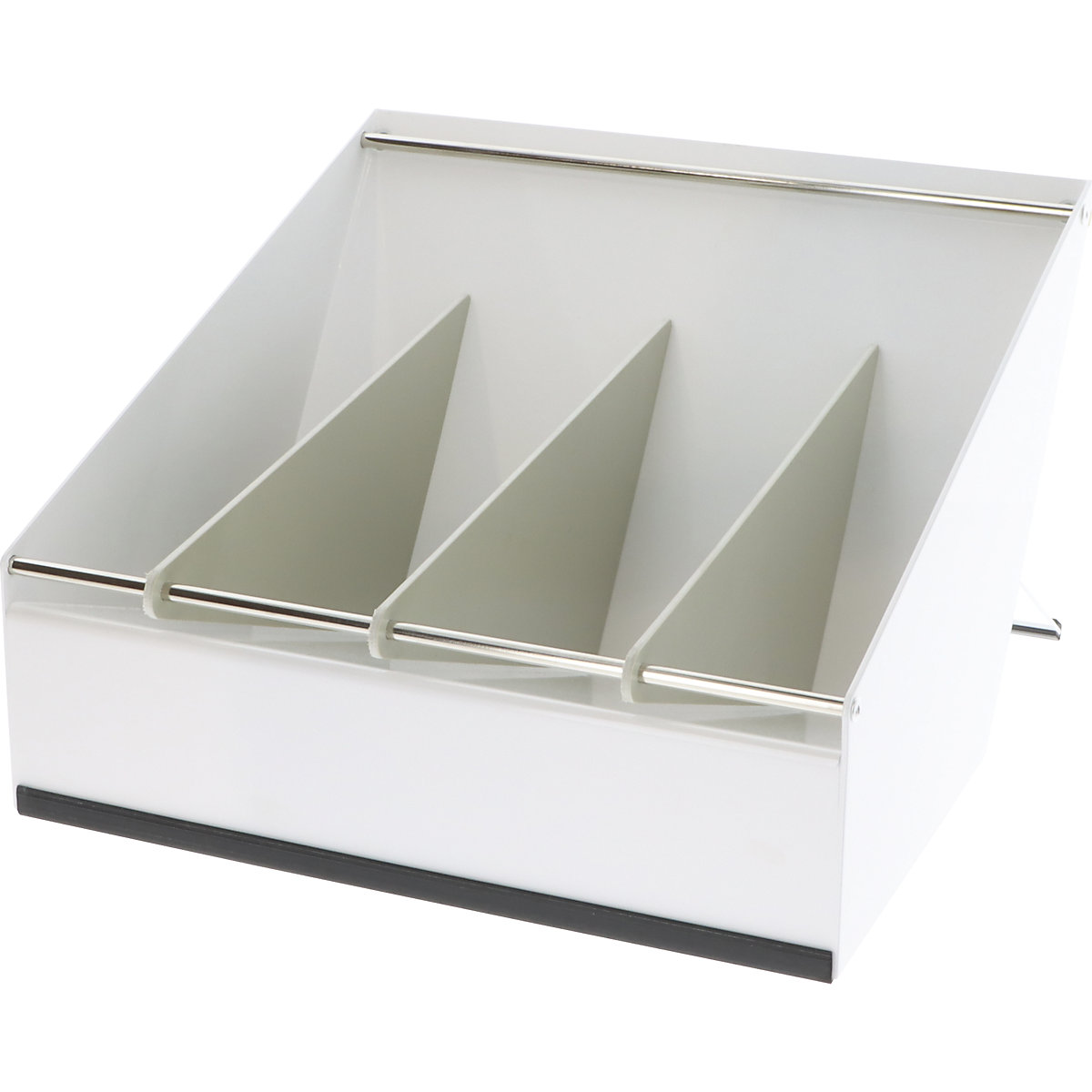 Dozator de etichete autoadezive, pentru derularea rolei în interior și exterior, Ø rolei max. 240 mm, lung. x lăț. x î. 290 x 283 x 180 mm-0