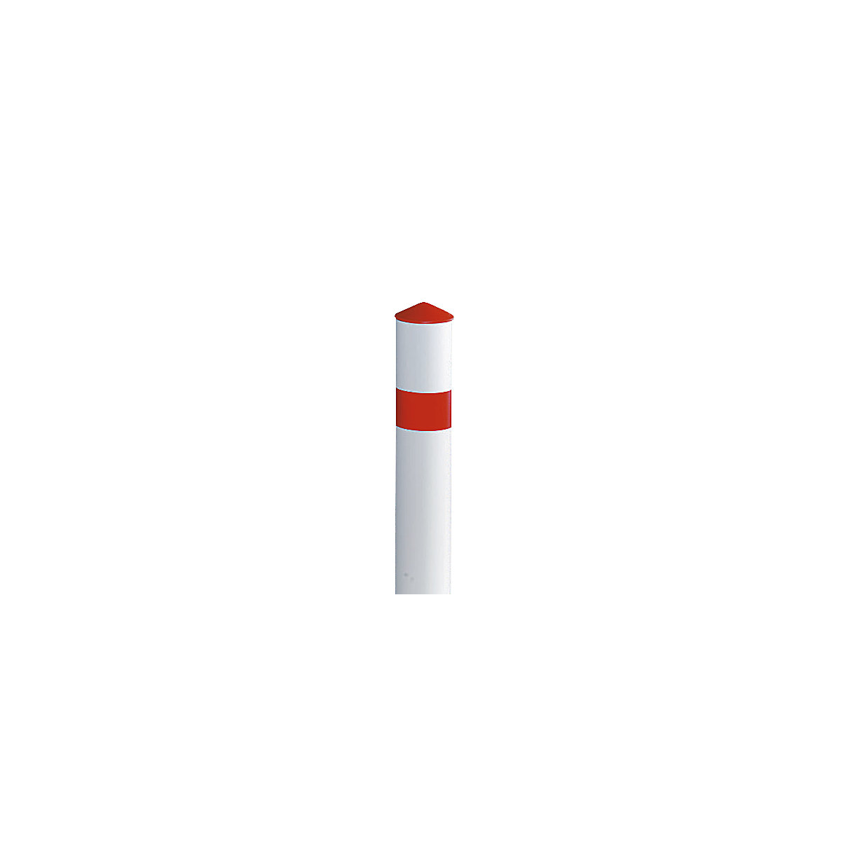 Potelet en plastique, avec manchon, amovible, avec tête pointue-0